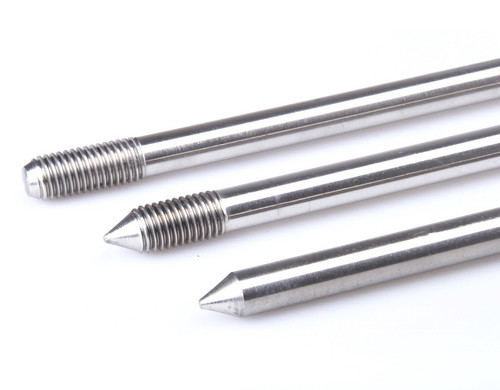 Stainless Steel Earth Rod خرید earth online چاه ارت ارت Well Earthآنلاین میله ارت استنلس استیل 1.5 متری قطر 16